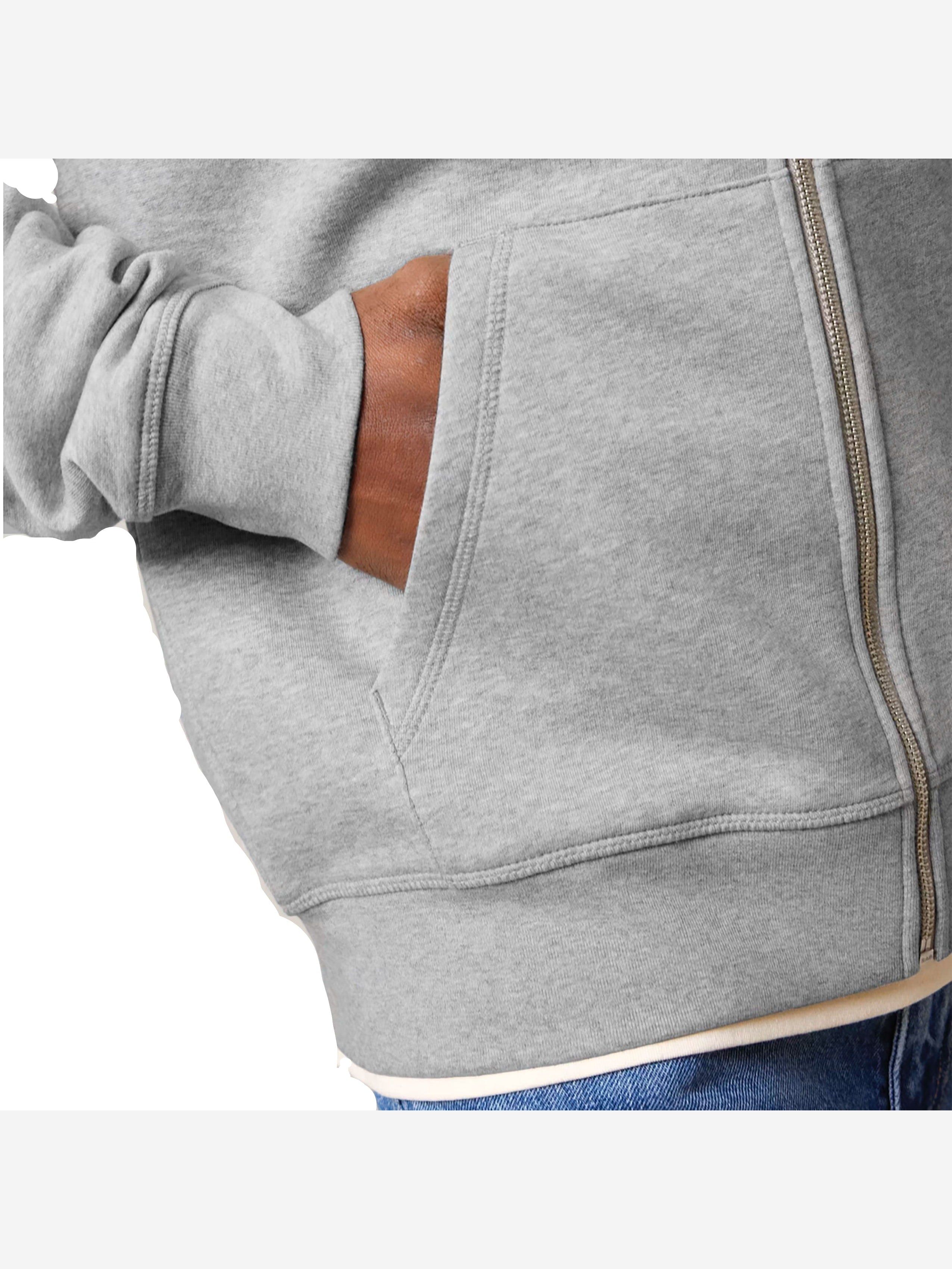 Hoodie Jacke Grau
