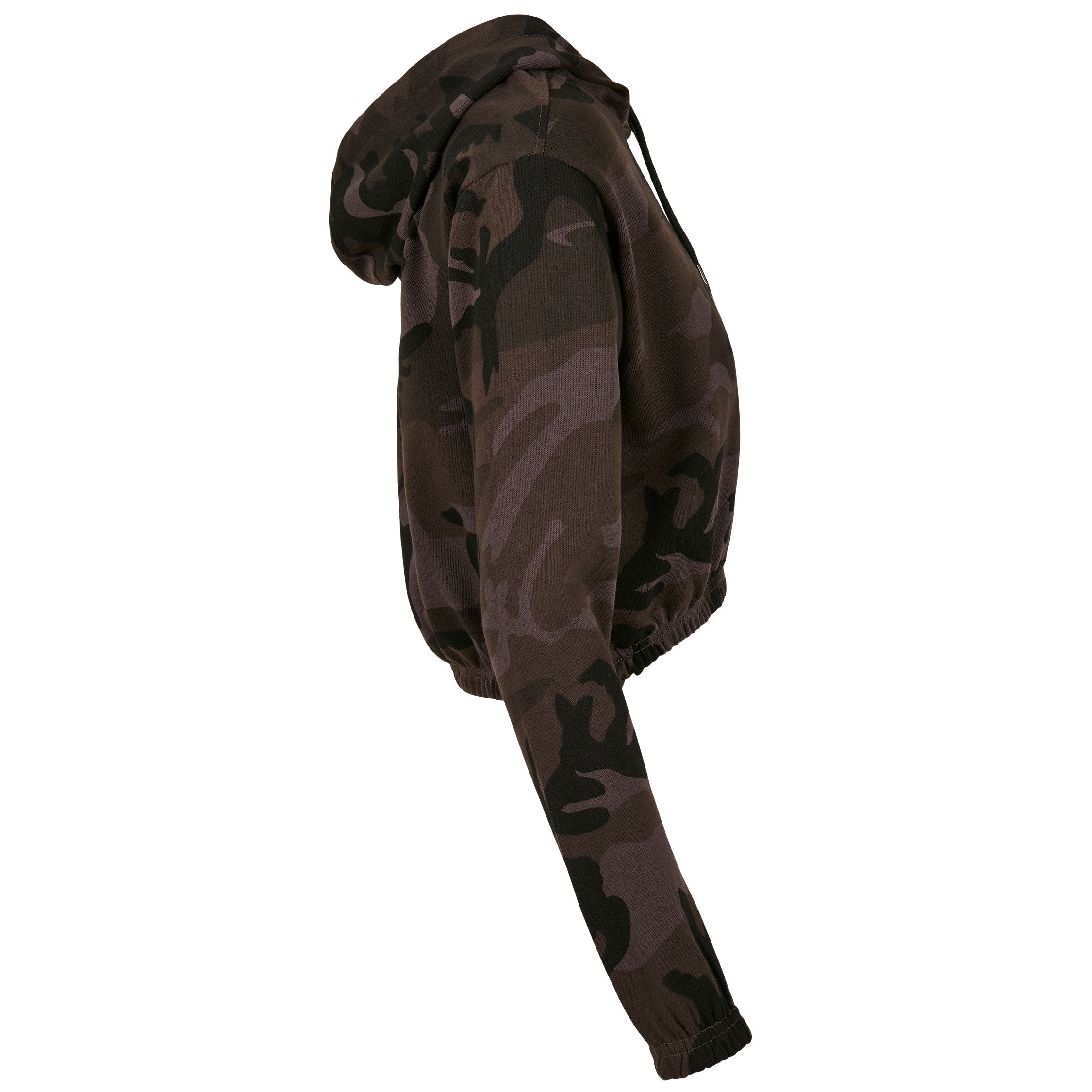 Camo Cropped Hoodie