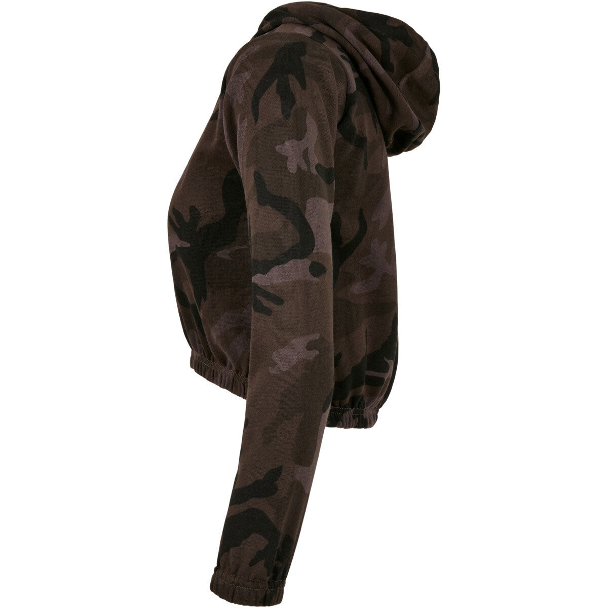 Camo Cropped Hoodie