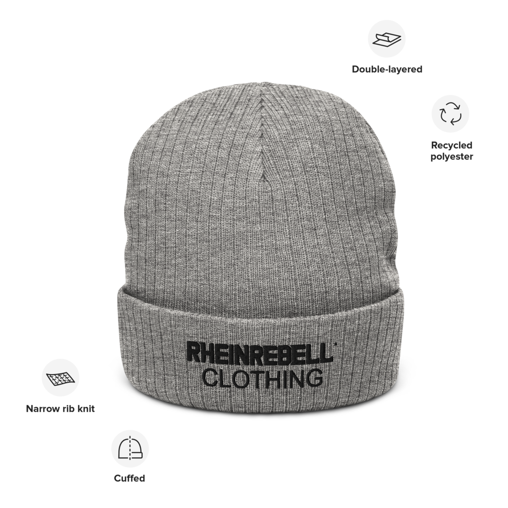 RHEINREBELL® Clothing – Beanie Grau