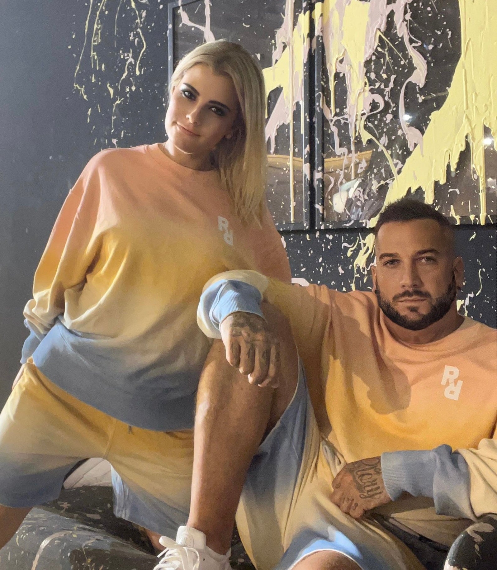 Sweatshirt "Ombre" - Unisex