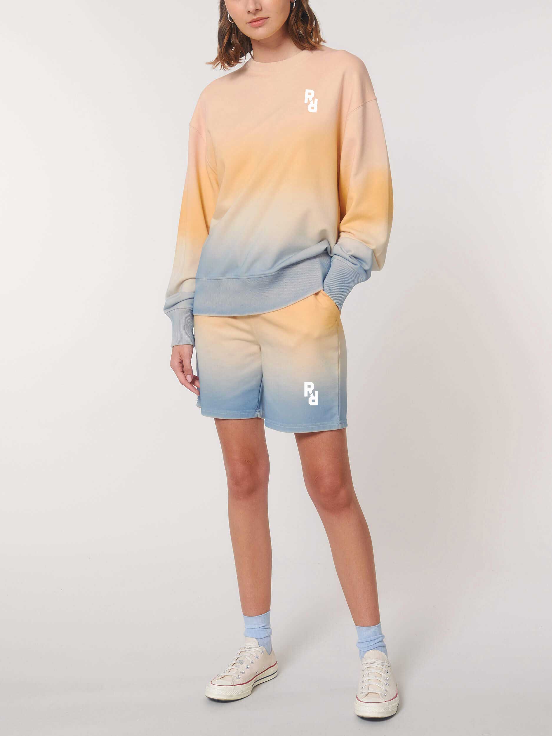 Kurze Joggerhose "Ombre" -Unisex