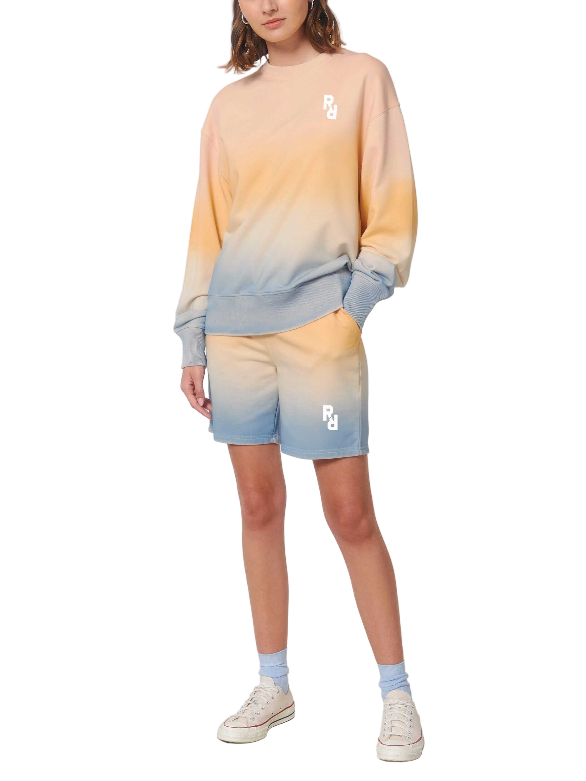 Kurze Joggerhose "Ombre" -Unisex