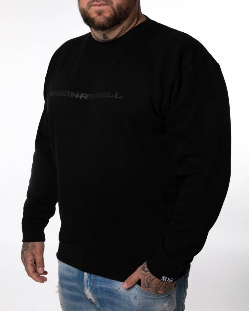 Crewneck „Black in Black“ Rheinrebell - Unisex