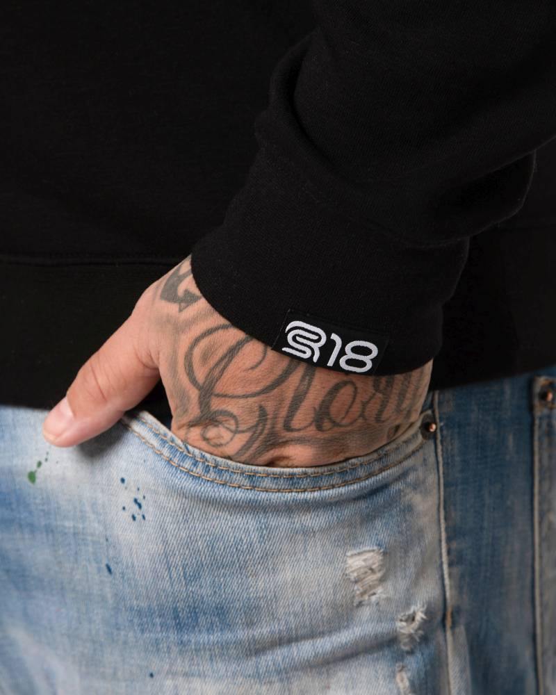 Crewneck „Black in Black“ Rheinrebell - Unisex