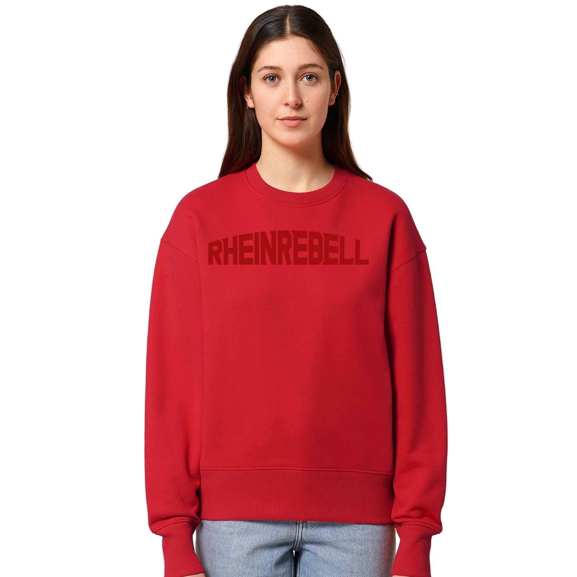 Crewneck „Red-Rebell“ Rheinrebell - Unisex