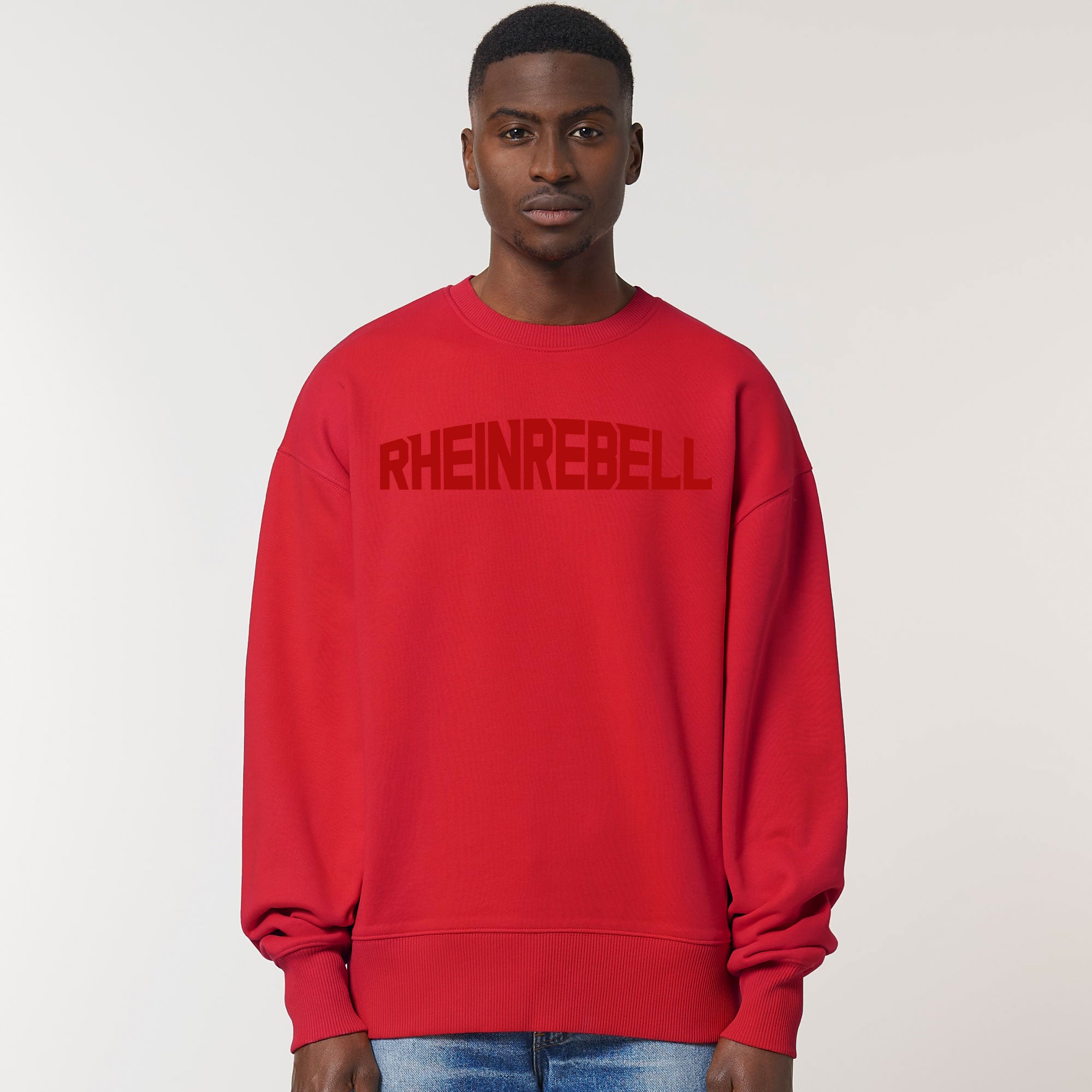 Crewneck „Red-Rebell“ Rheinrebell - Unisex