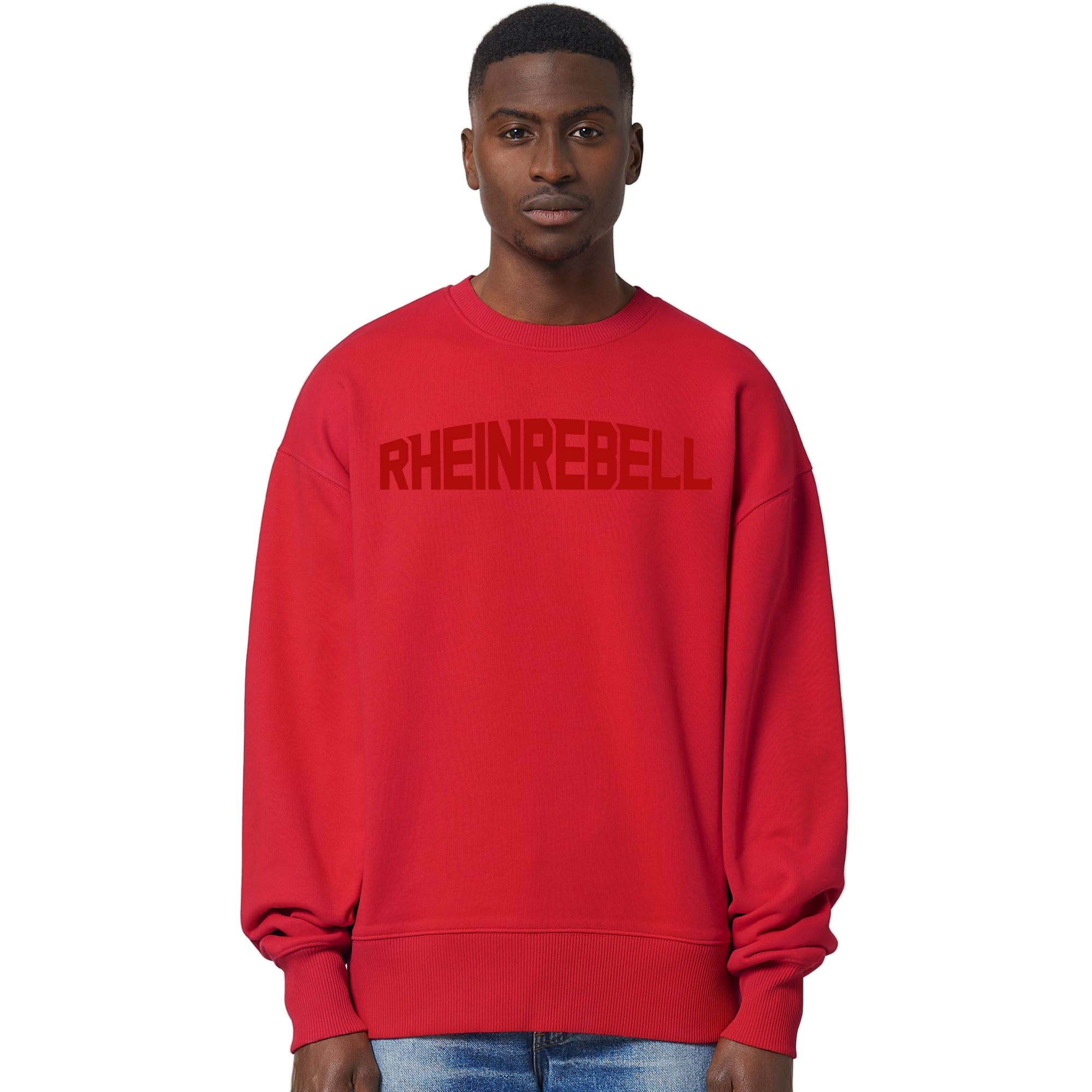 Crewneck „Red-Rebell“ Rheinrebell - Unisex