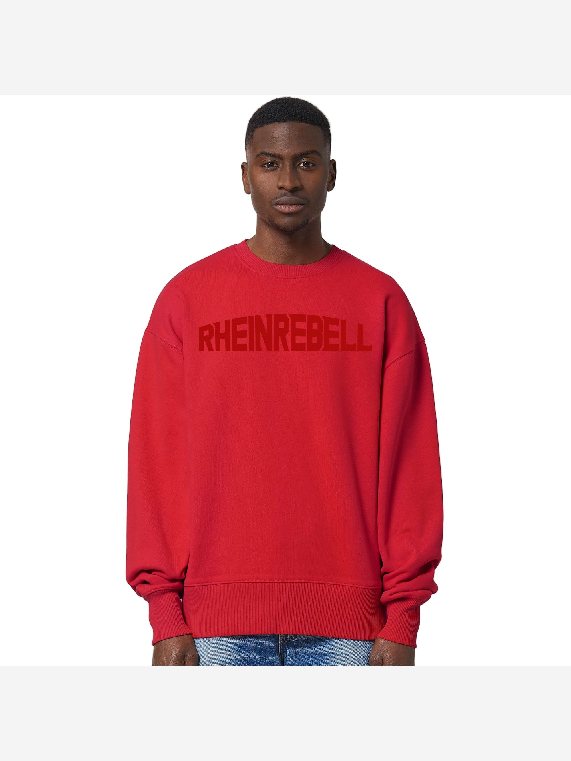 Crewneck „Red-Rebell“ Rheinrebell - Unisex