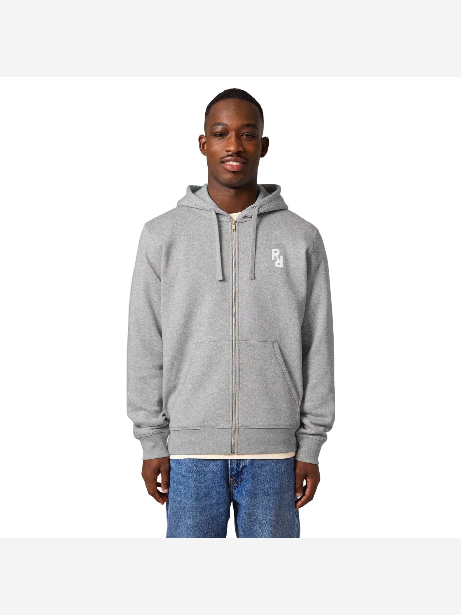 Hoodie Jacke Grau