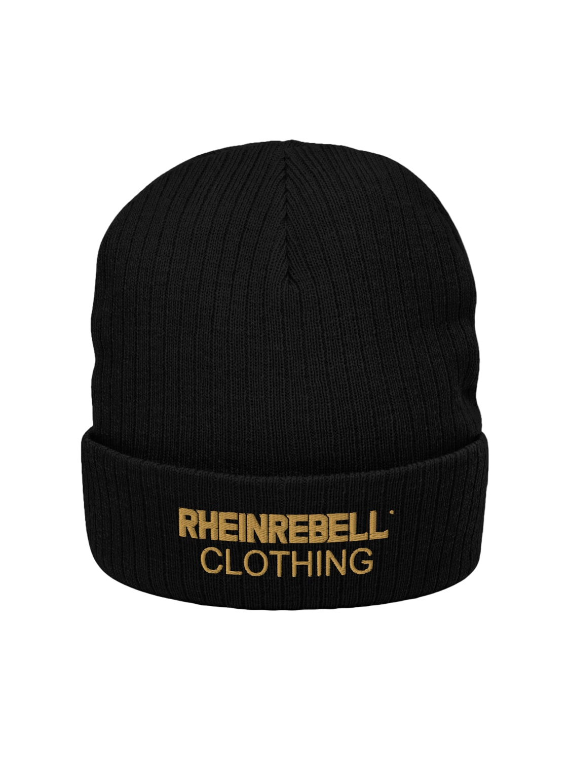 RHEINREBELL® Clothing – Beanie Schwarz