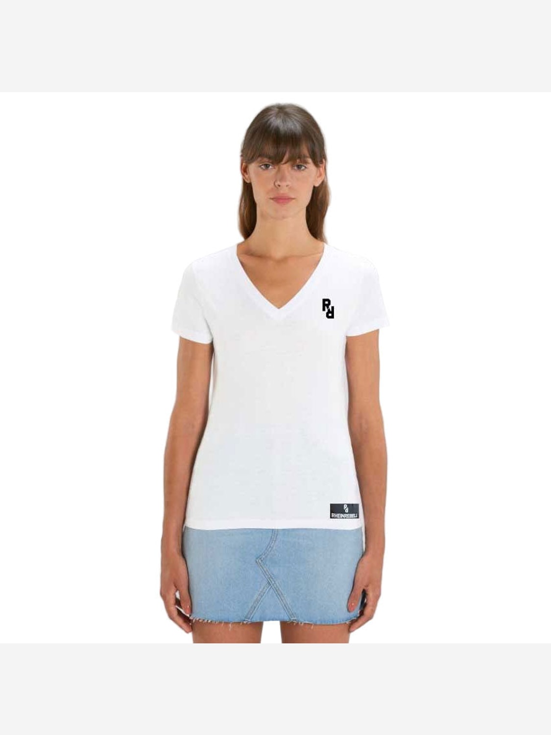 T-Shirt V-Ausschnitt "California"