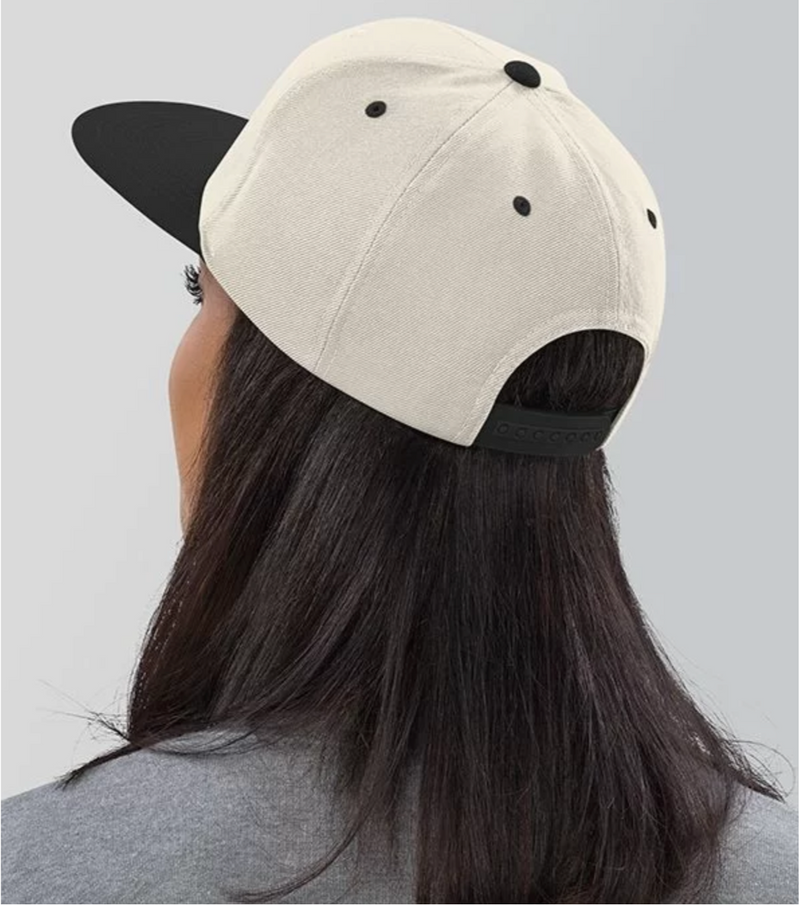 Snapback Cap White