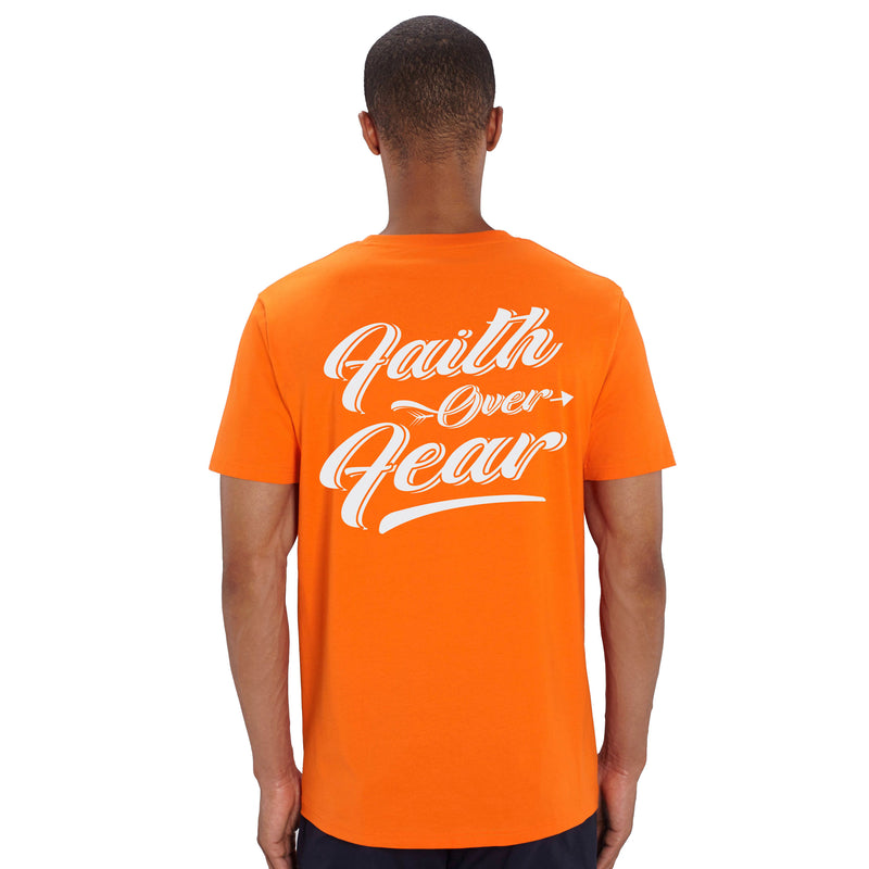 T-Shirt "Faith" Orange