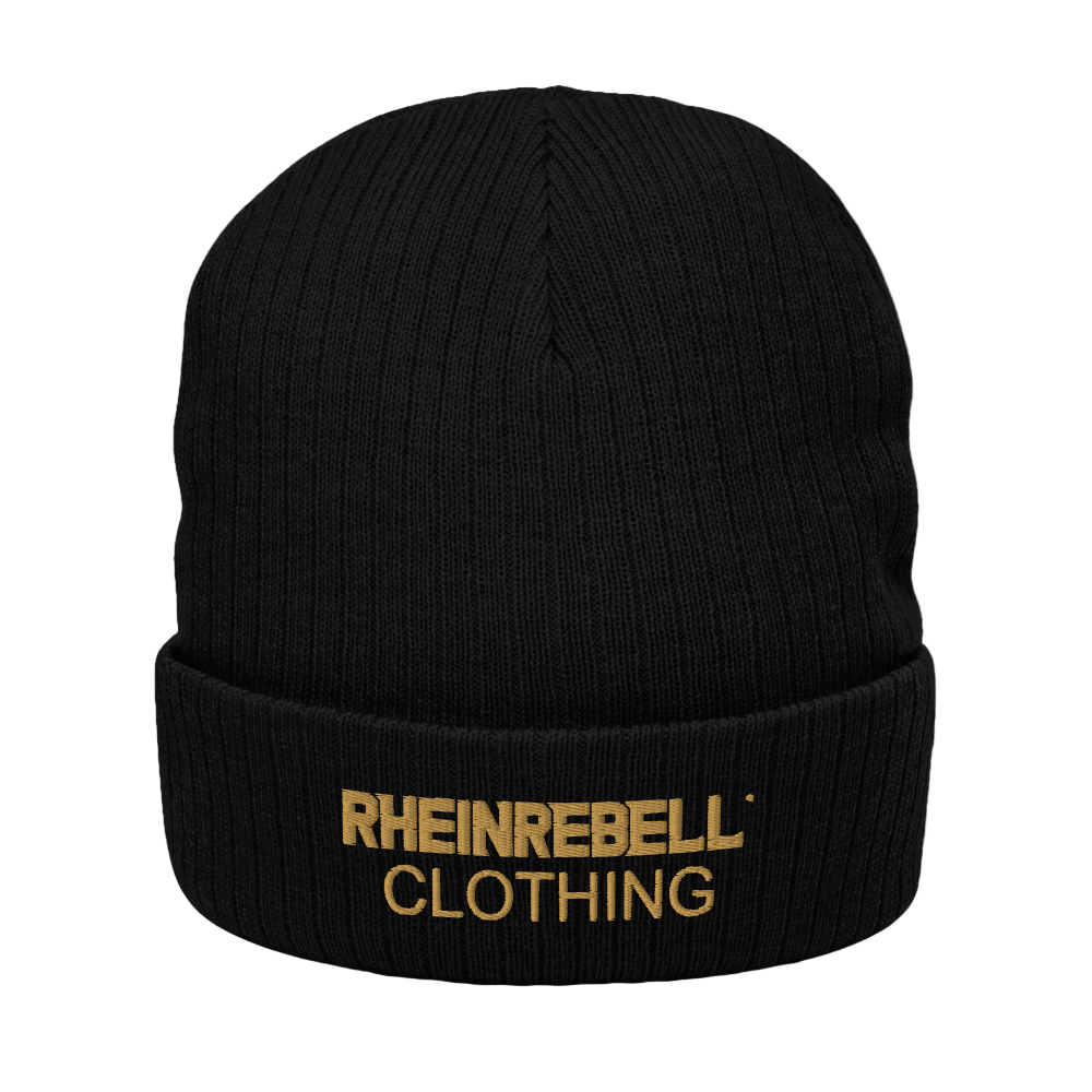 RHEINREBELL® Clothing – Beanie Schwarz