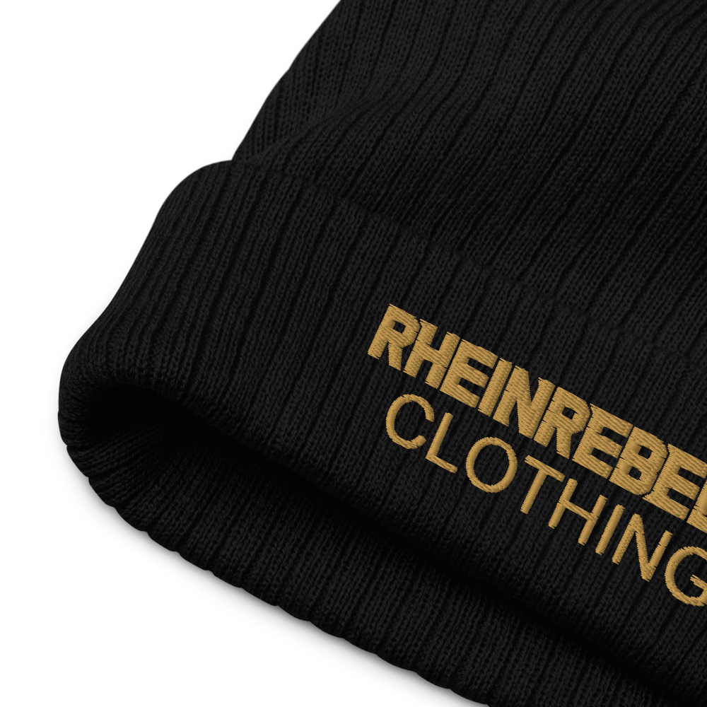 RHEINREBELL® Clothing – Beanie Schwarz