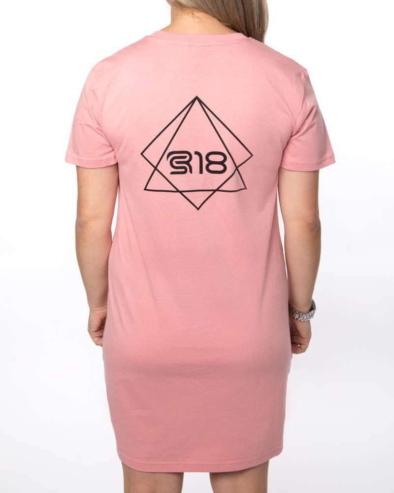T-Shirt-Kleid - Pink - Damen