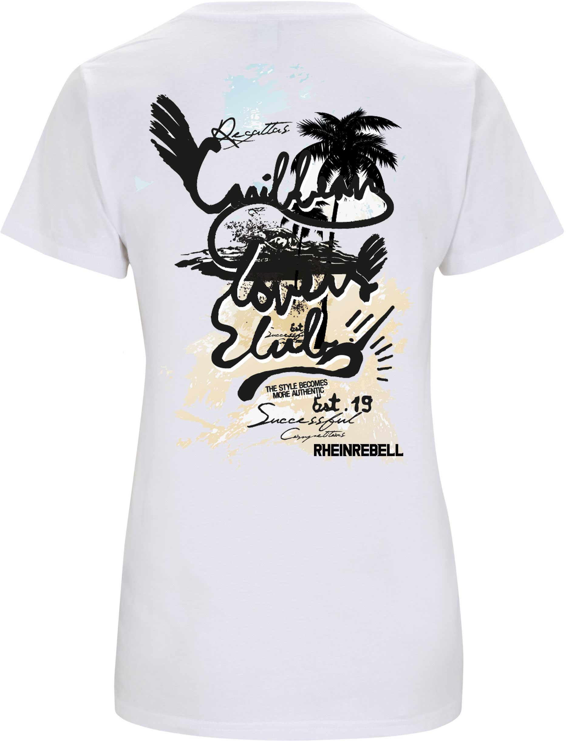 T-Shirt V-Ausschnitt "California"